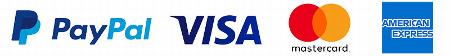 Payment providers accepted on website, PayPal, visa, Mastercard, American express
